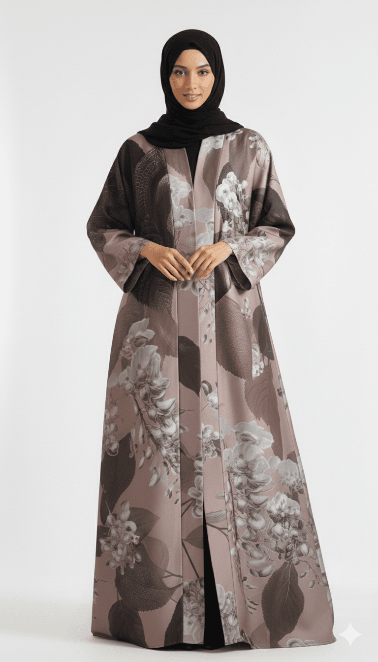 Noir Elegance Abaya